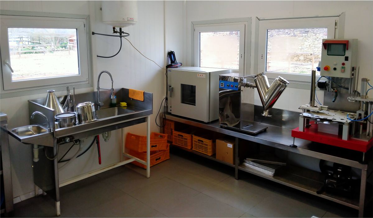 Laboratori i recerca científica de la llet d'euga