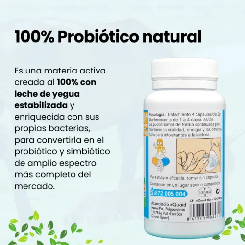 probiótico natural eQuaid